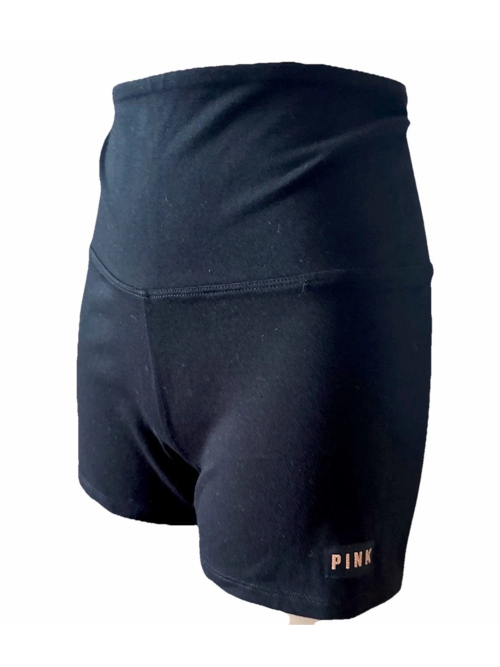 PINK Victoria's Secret High-Waist Black Women’s Bike Shorts